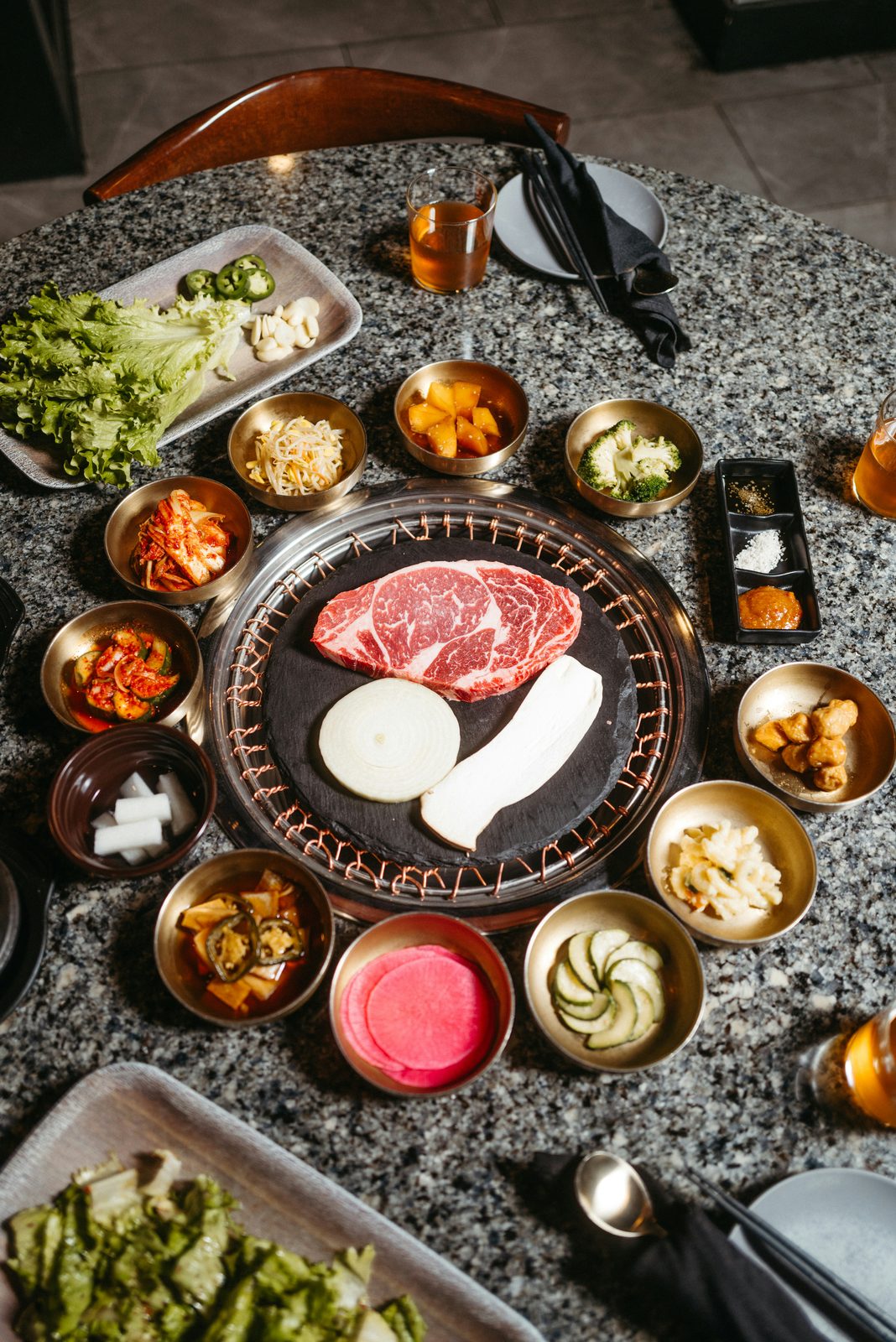 Charcoal BBQ Korean BBQ at BBQ-K